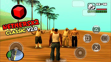 Gta San Andreas NetherSX2 Classic V2.0 Android Gameplay