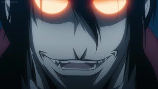Alucard Saves Seras and Turns Her Into Vampire