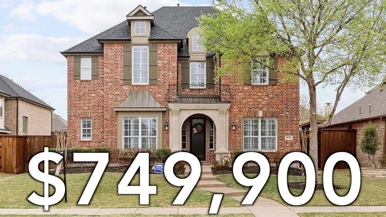 Inside a 749,900 Frisco, TX Luxury Home Heather Ridge YouTube