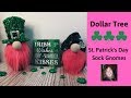 St. Patrick's Day Sock Gnomes ~ Dollar Tree DIY ~ Easy Sock Gnome DIY