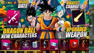 Free Characters For Everyone & Dragon ball Free Upgraded Weapon Free Mythic Characters #pubgmobile