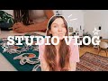 HI I'M BACK! ✸ STUDIO VLOG 🌷