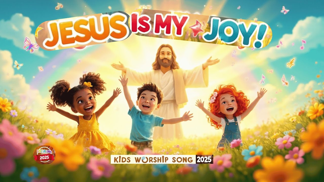 Jesus Is My Joy 🎵 Kids Worship Song 2025 - Sing Along Praise & Bible Lyrics for Children🎵