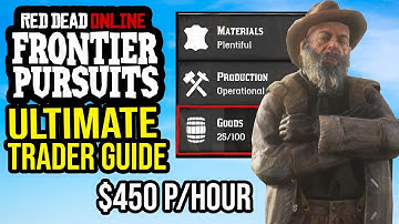 Red Dead Online Ultimate Trader Money Guide - Trader Role & XP Guide!
