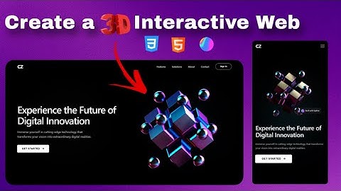 Build a Stunning 3D Website with HTML, CSS & Spline — Step-by-Step Tutorial
