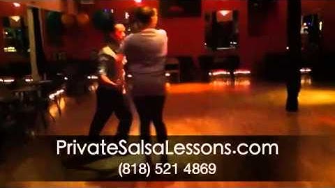 Salsa Dance Rutine by Alejandro Sol and Nicole Gil.  www.AlejandroSol.com
