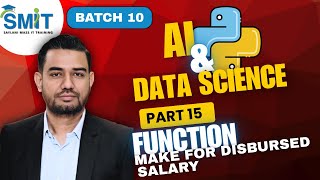 AI & Data Science Part 15 | Salary Disbursement Function in Python | #inurdu