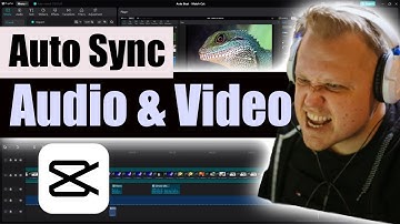 How To Sync Audio & Video in CapCut PC 🎧