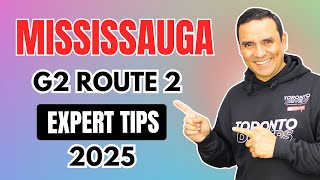 Mississauga G2 Test Route #2 (With 100% PASSING Tips) #drivingtest