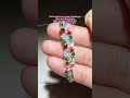 Put spring on your hands, get the stones from my shop vivientbob.com #diybracelet #diyjewelry