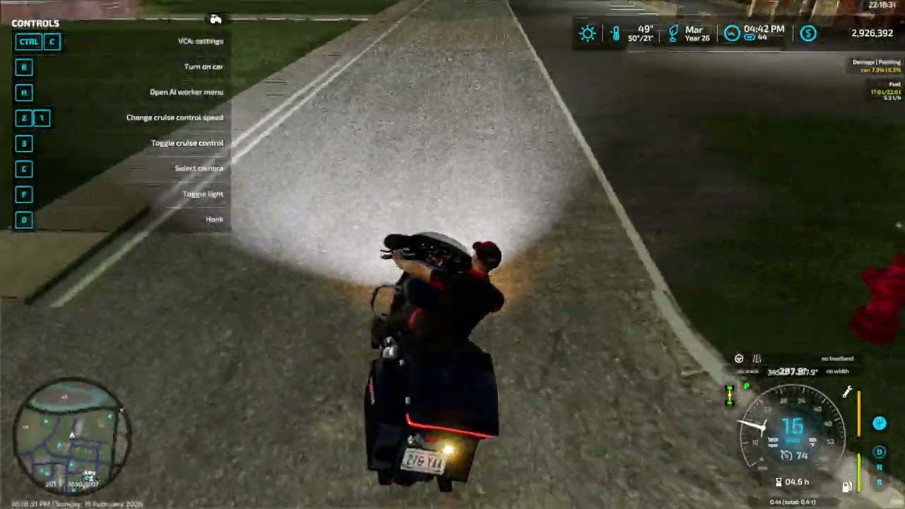 Sonido realista de Harley Davidson