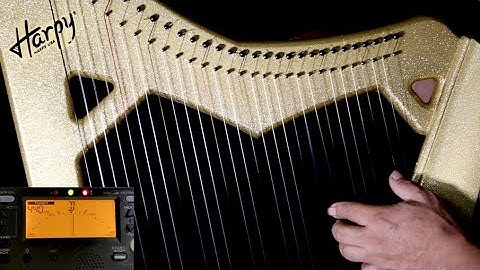 How to tune the harp (D) Easy and fast!