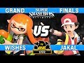 Smash Ultimate Tournament Grand Finals - Wishes (Inkling) vs Jakal (Pokemon Trainer) - CN:B-Airs 165