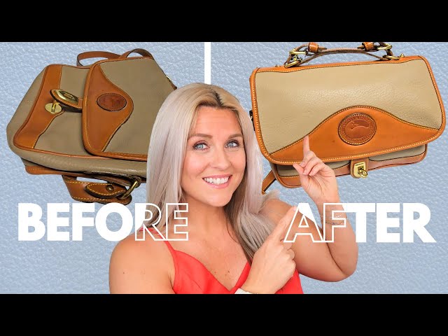 I Rescued This Vintage Dooney & Bourke From The Trash - YouTube