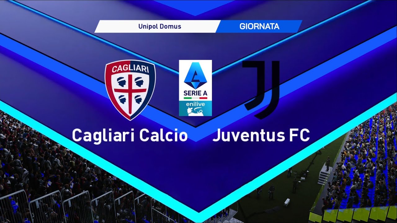 Cagliari vs Juventus | Unipol Domus | 2025-26 Serie A | PES 2021