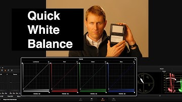 DaVinci Resolve: Quick White Balance Correction with RGB Curves