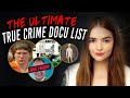 50 TRUE CRIME DOCUMENTARY MINISERIES | The Ultimate True Crime To Watch List! | Spookyastronauts