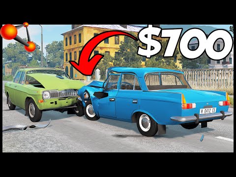 ОЦЕНКА АВАРИИ В СССР! Сколько СТОИТ? - BeamNg Drive