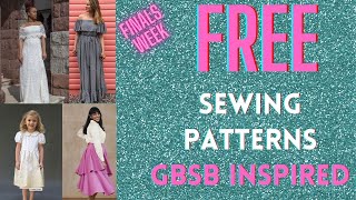 Great British Sewing Bee Inspired Free Patterns || Finals Week