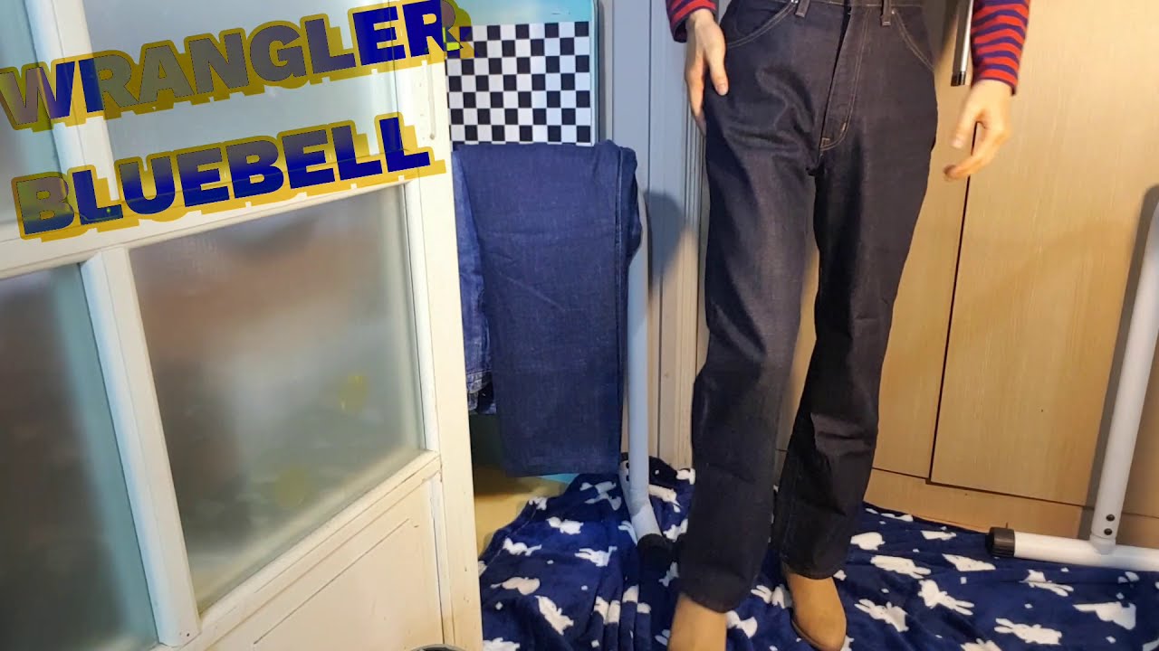 WRANGLER BLUEBELL PANTS DARK BLUE  COLOR
