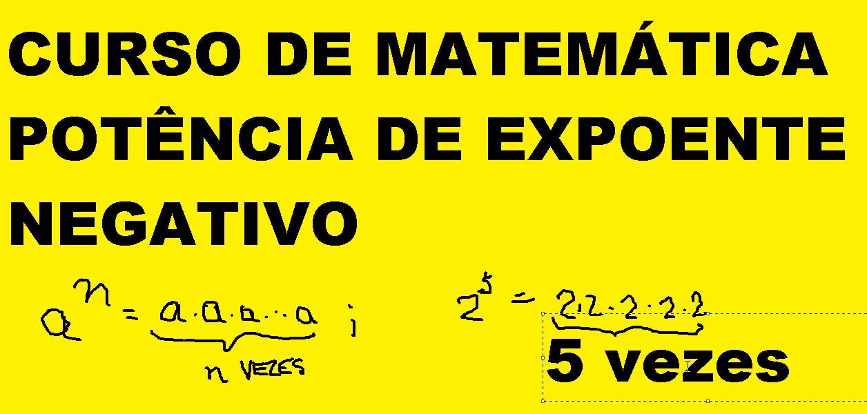 Todo número elevado no expoente - Matemática, SIM OU NÃO