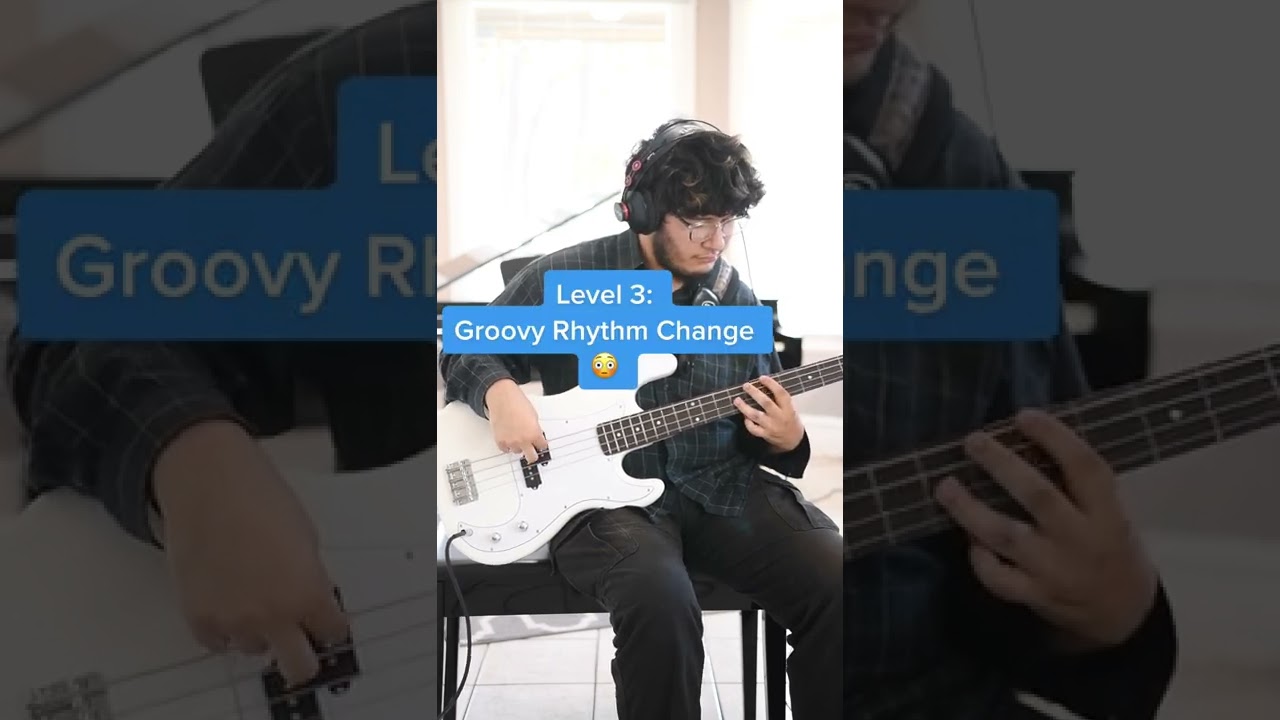 3 levels of Feel Good Inc bass line