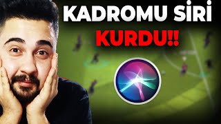 SİRİ'NİN KURDUĞU KADROYLA MAÇ YAPTIM!! BU NASIL KADRO?! EFOOTBALL PES 2021 MOBILE