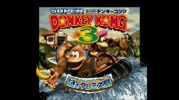 Super Donkey Kong 3 - Nazo no Krems Shima -Super Nintendo Entertainment System -Intro & Title Screen
