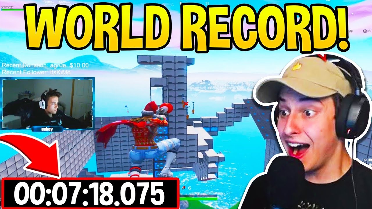 7:18 Cizzorz Deathrun 2.0 *OFFICIAL WORLD RECORD* Fortnite ...