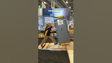 Rhino Cart Demonstration: Moving a Heavy Safe with Ease