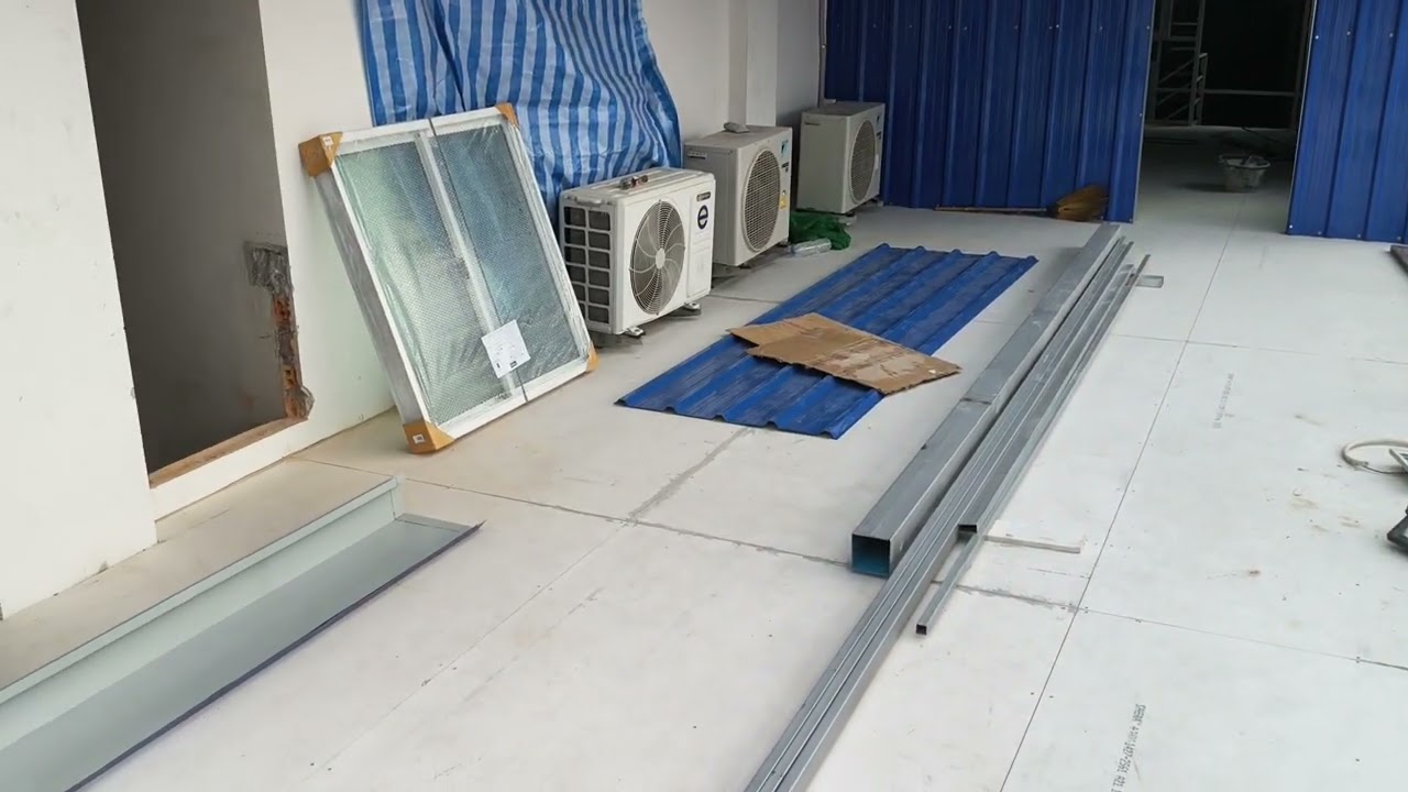 ทำหลังคาแผ่นใส