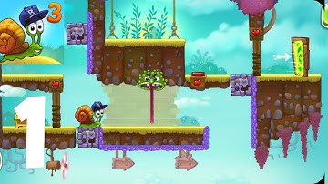 Snail Bob 3 - Gameplay Walkthrough P1 (Android, iOS Gameplay)