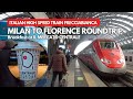 MILAN TO FIRENZE AND BACK IN ONE DAY ON HIGH SPEED TRAIN FRECCIAROSSA