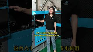 你知道这样一台，100KVA的全自动发电机组，放在国外用处有多大吗？ #generator