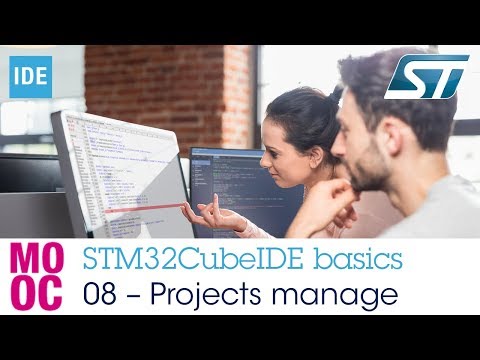 STM32CubeIDE basics - 08 Project management