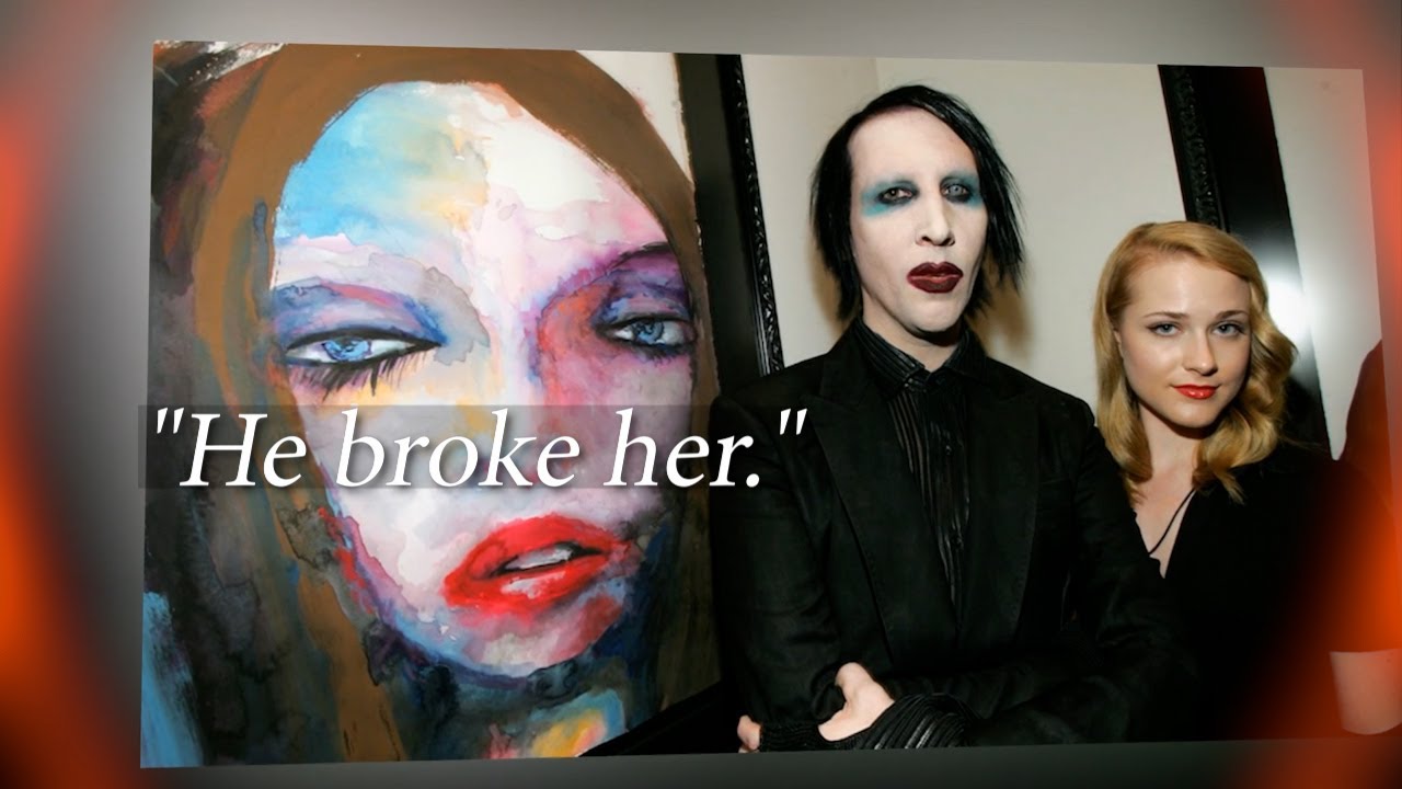 Marilyn Manson Accused Of Abusing Evan Rachel Wood Youtube