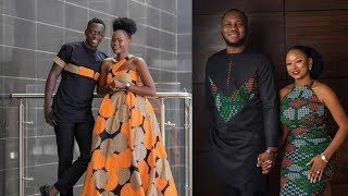 2021 Cute Couples African Anakra Outfits| African Fashion| Male & Female| African Textures