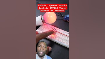 Module Capteur Touche Tactile TTP223 Touch Sensor et Arduino #electronics #arduino #project #led