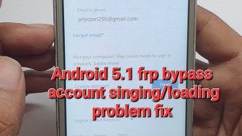 galaxy G531 Frp bypass. Android 5.1 Samsung All model account singing error solution fix.