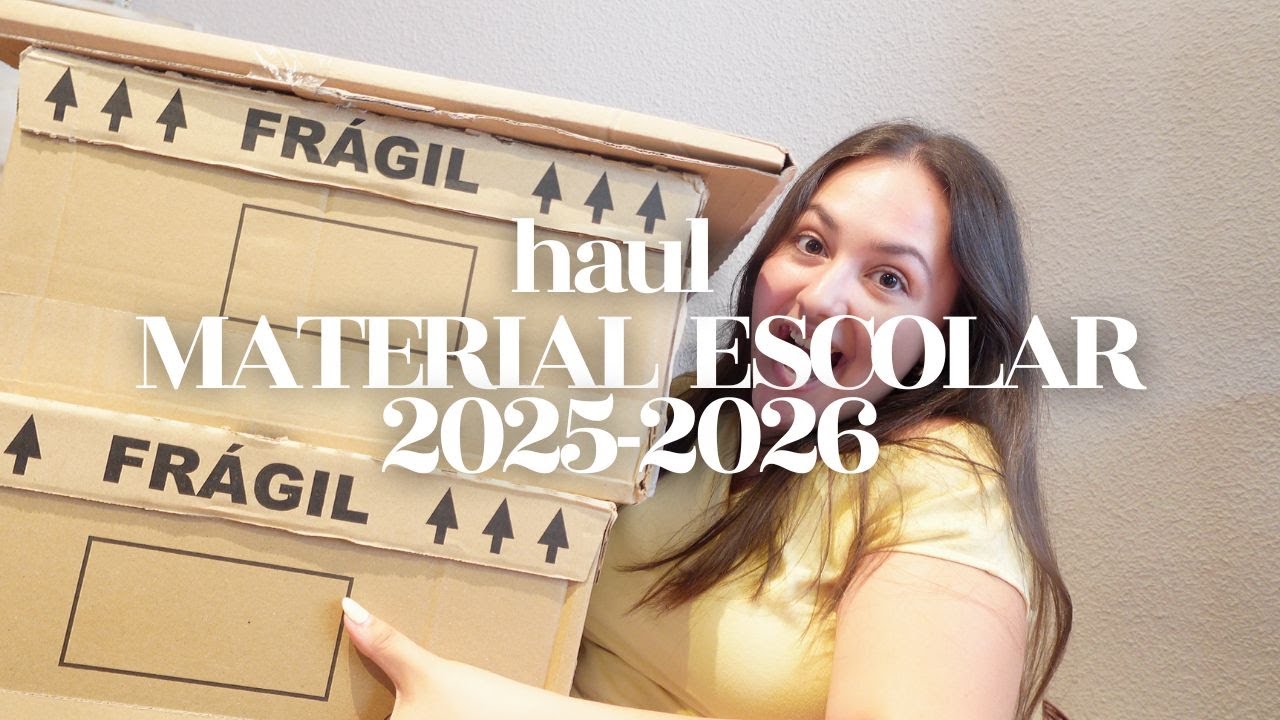 Haul MATERIAL ESCOLAR 2025-2026👩🏽‍💻📖⭐️ | tips estudio + descuento