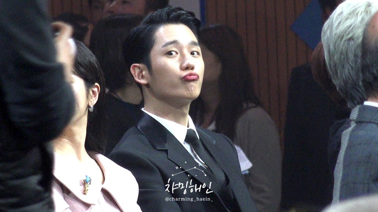 191030 _ 은관문화훈장 시상 리액션 _ 정해인(junghaein) 제10회 대중문화예술상(2019)