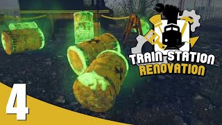 ZONA RADIOACTIVA Y BUGEADA - TRAIN STATION RENOVATION #4 | Gameplay Español