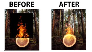 Remove Black Background SIMPLE! (How to remove black background of an image)Photoshop CC 2021