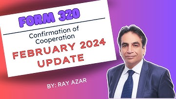 New Form 320 - Confirmation of Co-operation TRESA Version 2 February 2024