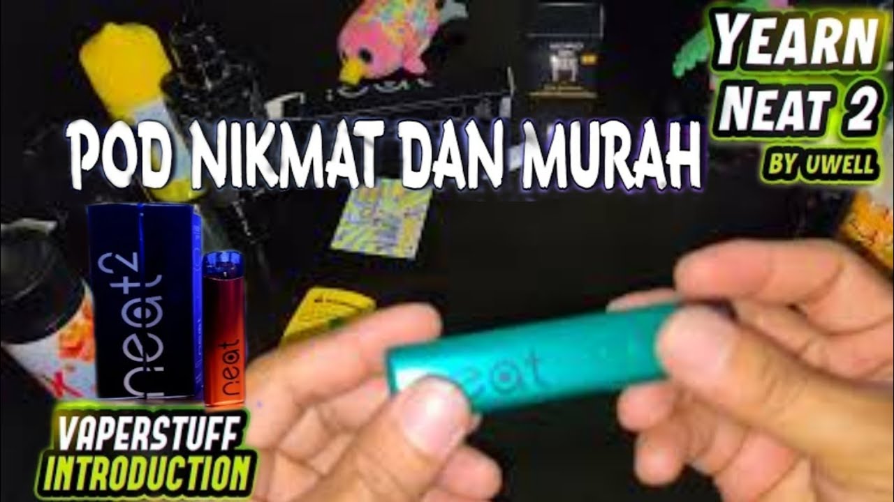 UN BOXING YEARN NEAT 2 Pof System' Automatis. Bateery 520mAh. By UWELL