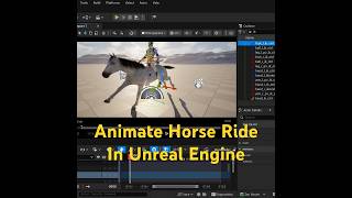Animate Horse Ride in Sequencer in Ureal Engine 5 For Begineer