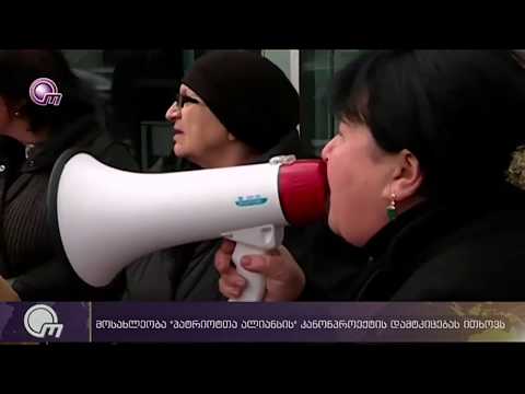 მოსახლეობა „პატრიოტთა ალიანსის“ კანონპროექტის დამტკიცებას ითხოვს