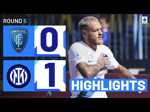 Empoli-Inter 0-1 | Stunning finish from Dimarco secures win: Goal & Highlights | Serie A 2023/24