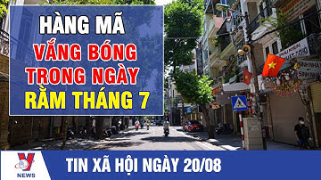Hàng Mã vắng bóng trong ngày rằm tháng 7 - VNEWS