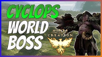 What To Expect From The CYCLOPS RAID BOSS | Ashes of Creation